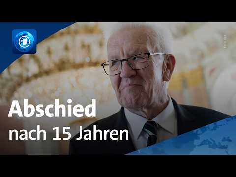 Video Thumbnail: Baden-Württemberg: Feierlicher Abschied von Ministerpräsident Kretschmann