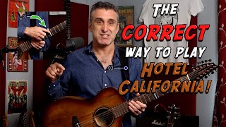 Download lagu Play Hotel California CORRECTLY! with Tabs & chord charts mp3
