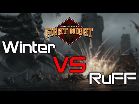 Team Gravity's Fight Night - Winter vs RuFF