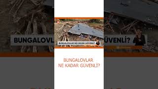 Bungalovlar ne kadar güvenli?  #atvhaber #turizm #bungalov #shorts