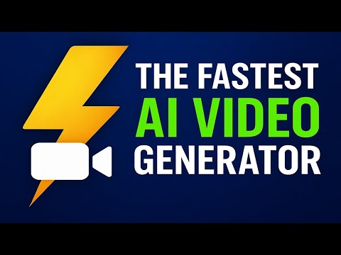Il generatore video AI PIÙ VELOCE è GRATUITO - Nuovo modello AI Text to Video - Notizie AI (2025)