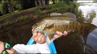 KAYAK FISHING with BUZZBAIT for BASS and PIKE!