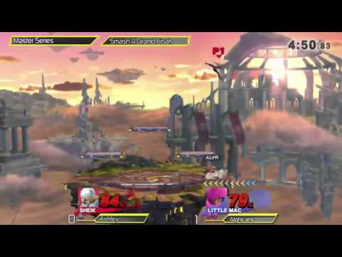 CANADA CUP Smash4 - Ashley (Ness, Sheik) v. Alphicans (Little Mac) GRAND FINALS - SSB4 Wii U