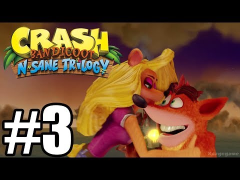 Crash Bandicoot N. Sane Trilogy Gameplay Walkthrough Part 3 - Crash 1 Ending & Final Boss