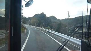 preview picture of video '【大船渡線BRT前面展望】29便 碁石海岸口→細浦'