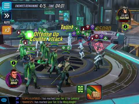 War - 491k XFactor/Namor vs. 737k Marauders