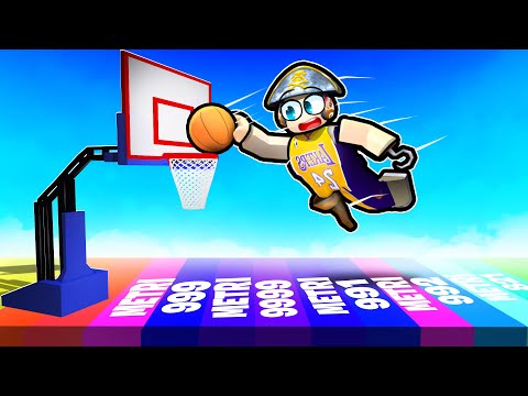 DA QUANTO LONTANO PUOI FARE UNO SLAM DUNK? - ROBLOX