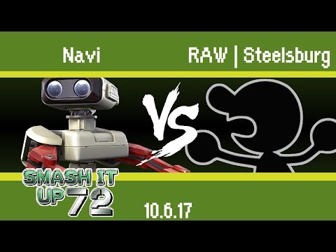 Navi (R.O.B) vs RAW | Steelsburg (Game & Watch) - SIU 72 - Wii U