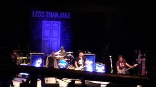 Less Than Jake - &quot;Landmines and Landslides&quot; live