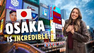 FIRST TIME IN OSAKA (Japan’s Kitchen) 🇯🇵 Things to do + Eat