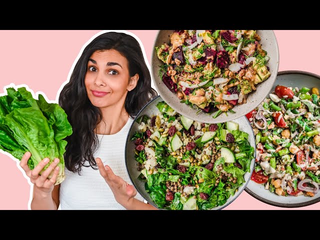 How to make a GREAT SALAD: 5 tips + 3 recipes