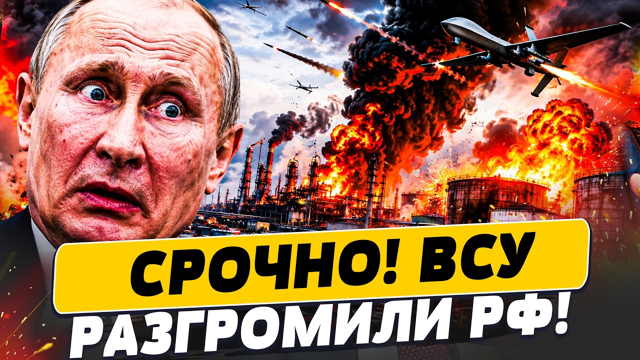 💥ПРЯМО СЕЙЧАС! ДРОНЫ ВСУ ДОБРАЛИСЬ ДО ГЛАВНОГО! ВСУ ПРЕВРАТИЛИ РФ В МЕСИВО!  