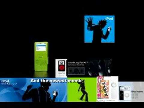 Ipod Ad: A Completion