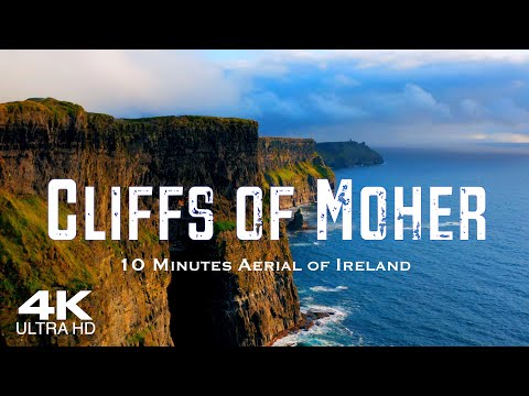 CLIFFS OF MOHER 🇮🇪 Drone Aerial 4K | IRELAND Éire Aillte an Mhothair