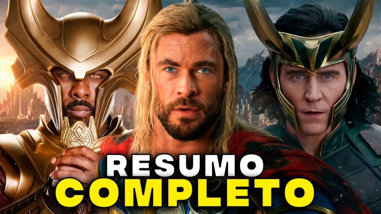 RESUMO THOR (TODOS OS FILMES)A HISTÓRIA DE THOR COMPLETA EM ORDEM CRONOLÓGICA