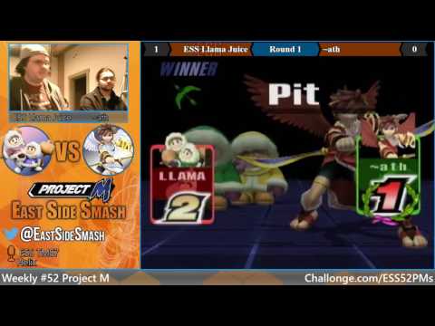 ESS Weekly #52: ESS | Llama Juice (Ice Climbers) Vs ~ath (Pit) - Winners Round 1 - Project M