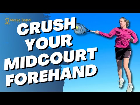 Tennis Players: Dominate With The Mid-court Tennis Forehand