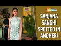 Sanjana Sanghi Snapped By The Shutterbugs In The City