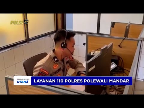POLRES POLEWALI MANDAR SIAPKAN LAYANAN 110