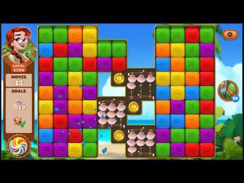 Lost Island Blast Adventure Level 1700 - NO BOOSTERS 🏝️ | SKILLGAMING ✔️