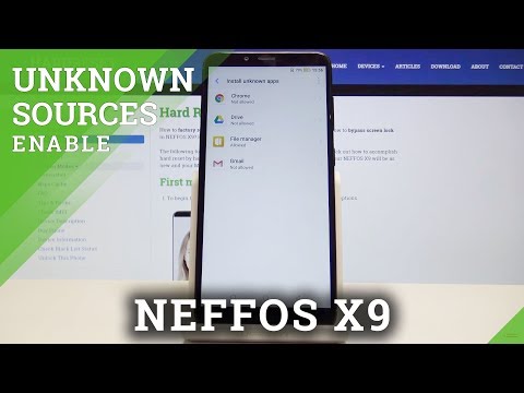 How to Enable Unknown Sources in NEFFOS X9 - Install Unknown Apps