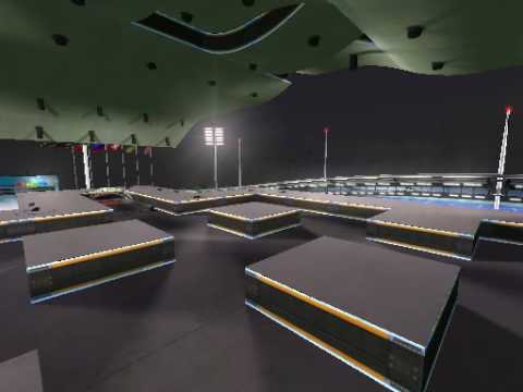 Mein erster Massenstart bei Trackmania Vorabversion