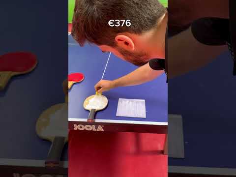 €1 Vs €376 Ping Pong Joola Racket 🏓 #tabletennis #vs #tenisdemesa #tenismeja