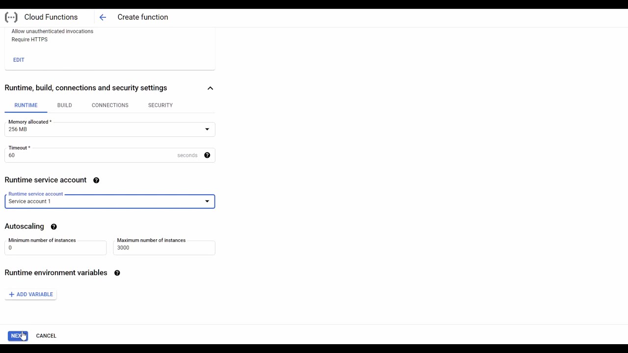 Deploying a Google Cloud Function to Serve Recommendations AI Results