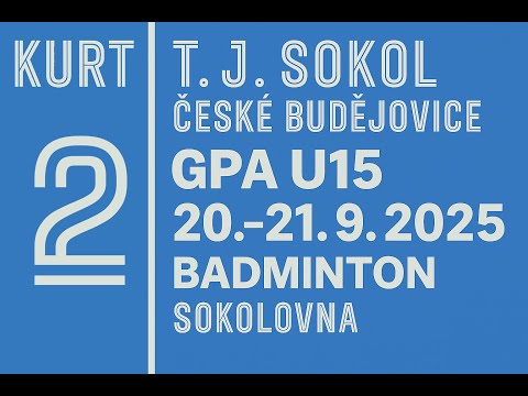 KURT 2 | GPA U15 České Budějovice | neděle 21.9.2025