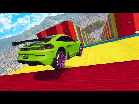 MEGA RAMPA 99999999% IMPOSIBLE! NO PUEDO CONTROLARLO! - GTA V ONLINE