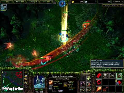 DotA 6.83d AI | Epic 5v5 Battle with Insane Bots | No Commentary – Just Nostalgic Vibes 🔥🎮