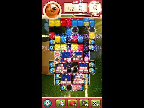 Toon Blast Level 7775 - NO BOOSTERS 🐻🐺🐱 | SKILLGAMING ✔️