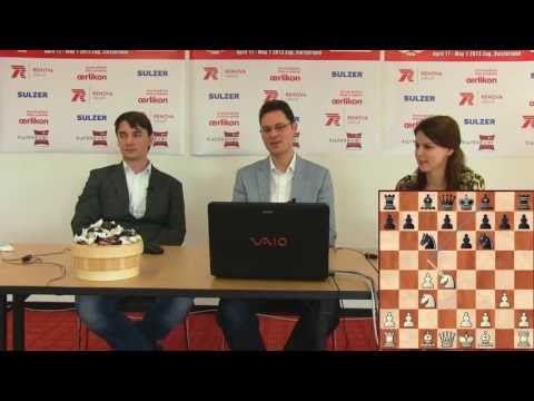 Press Conference Round 6: Morozevich Alexander (RUS) - Leko Peter (HUN)