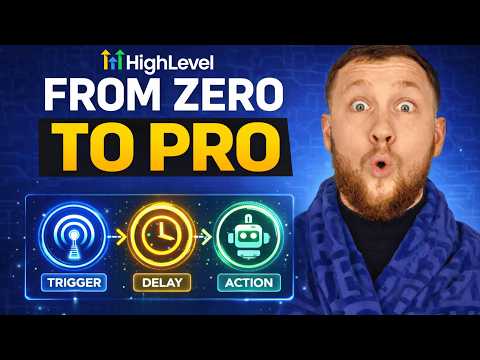 GoHighLevel Workflows Tutorial 2026 (Beginner to Advanced)