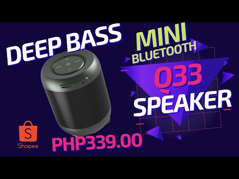 Q33 Wireless Speaker | Mini Bluetooth Speaker | Portable Speaker