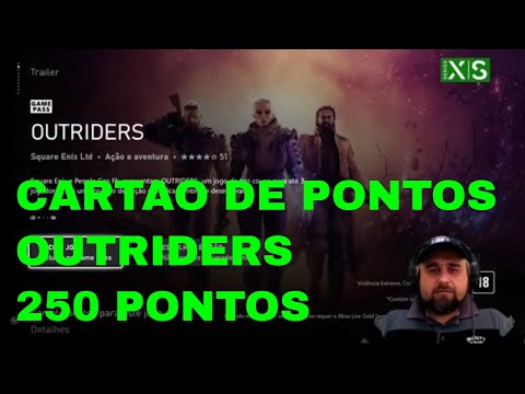 MICROSOFT REWARDS - CARTAO DE PONTOS OUTRIDERS 250 PONTOS