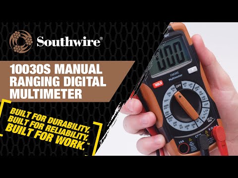 10030S Manual Ranging Digital Multimeter