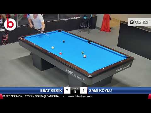 ESAT KEKİK & SAMİ KÖYLÜ Bilardo Maçı - 