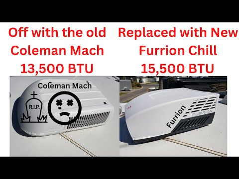 Upgrade your Coleman Mach/Dometic/Avent AC to A Furrion Chill RV Roof AC with this conversion kit.