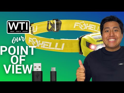 Foxelli USB Rechargeable Headlamps - WTI product video review