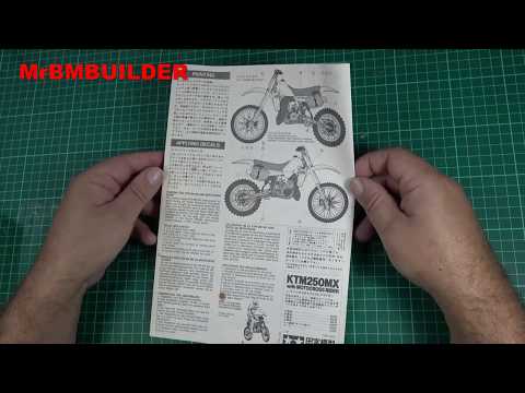 Tamiya KTM250MX 1/12