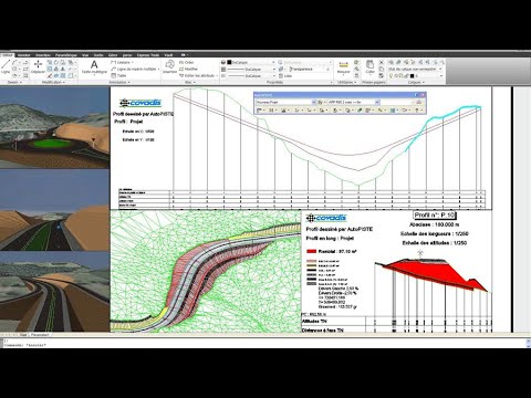 Projet de Route de A à Z sur Covadis Autopiste