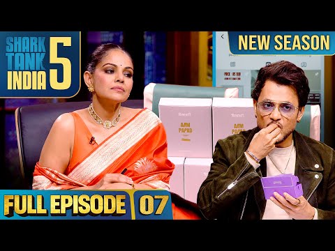 Shark Tank India S5 | Full Episode 7 | Swad, Science aur Startups ka Ultimate Tadka! | New Season