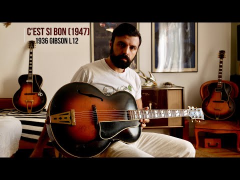 AS158/2 - C'est si bon - New 1936 Gibson L-12 Advanced