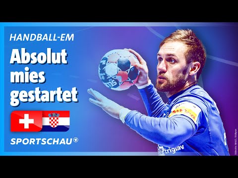 Video Thumbnail: Schweiz - Kroatien Highlights | Handball-EM 2026 | Sportschau