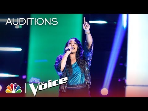 The Voice 2018 Blind Audition - Sharane Calister: "Make It Rain"