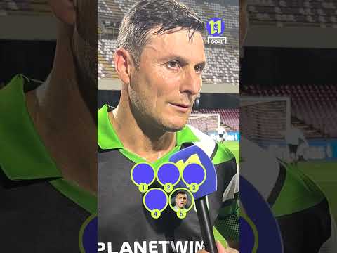 MESSI or MARADONA? 🇦🇷 JAVIER ZANETTI ranks ARGENTINA LEGENDS #shorts