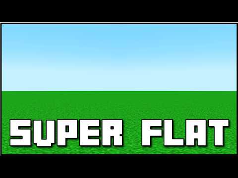 Minecraft Bedrock - How To Create A Super Flat World (Mobile/Xbox/PS/Windows/Switch)
