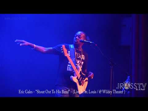 James Ross @ (Guitarist) Eric Gales -  "Shouting Out His Band" - www.Jross-tv.com (St. Louis)