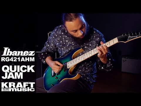 Демонстрация звучания электрогитары Ibanez RG421AHM